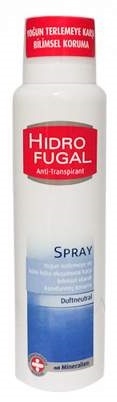 Hidrofugal Anti Transpirant Sprey
